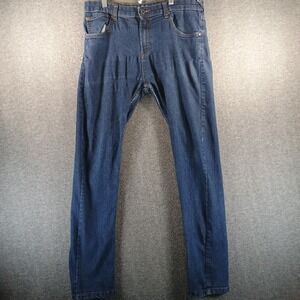 Nautica Jeans Co Women 20 Straight Leg Fit Medium Dark Wash